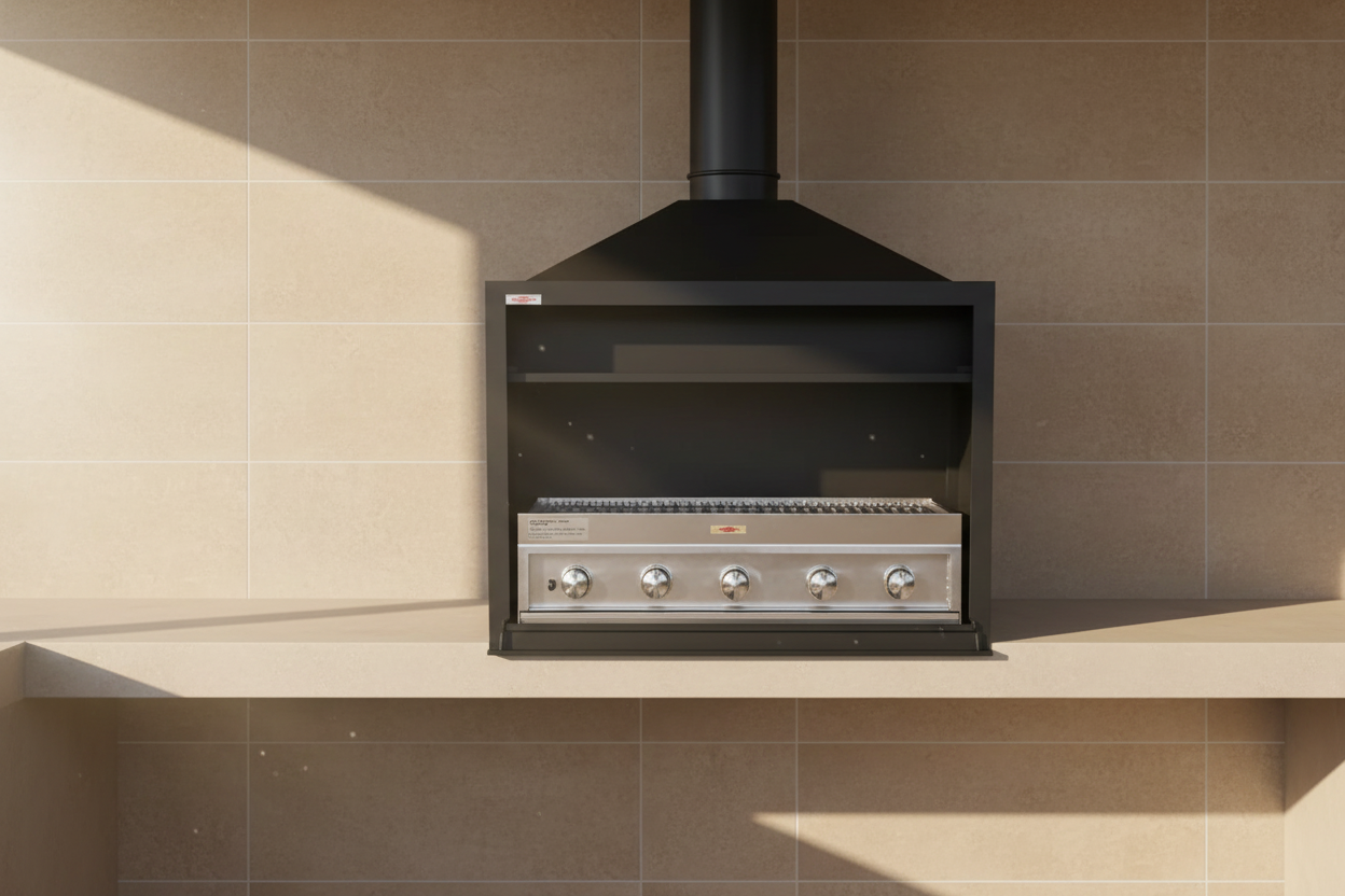 Jetmaster Entertainer 1000 Cut For Gas with 5 Burner Shallow Insert | D3000066