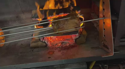 SpitAlles Rotisserie Combo (Includes: Counter Stand, Motor, Fork with Shaft and Canvas Bag)