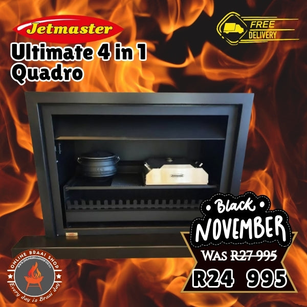 Jetmaster Ultimate 4 in 1 Quadro Fireplace