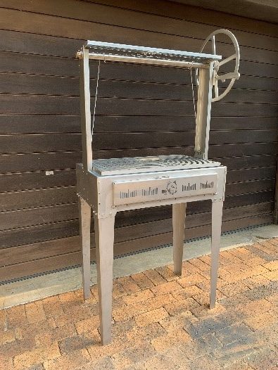 Santa Maria Braai Grill 3CR12 Stainless Steel
