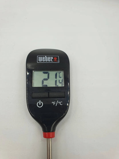 Weber Instant- Lees termometer