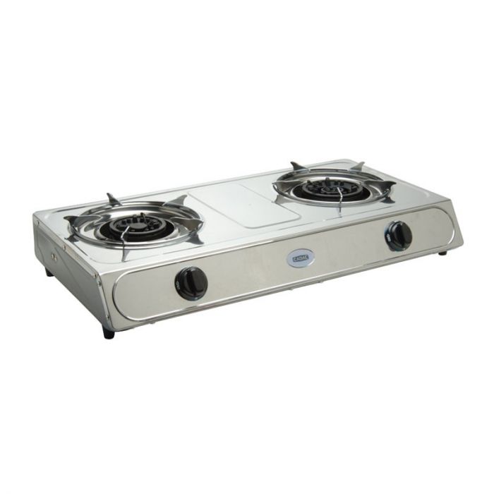 2 Plate S/S Stove Without Hose and Regulator