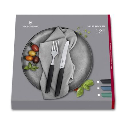 SE 12 Piece Victorinox Swiss Modern Table Set | V6.9096.11W4312