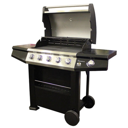 Alva Finesse 5 Burner BBQ with Side Burner