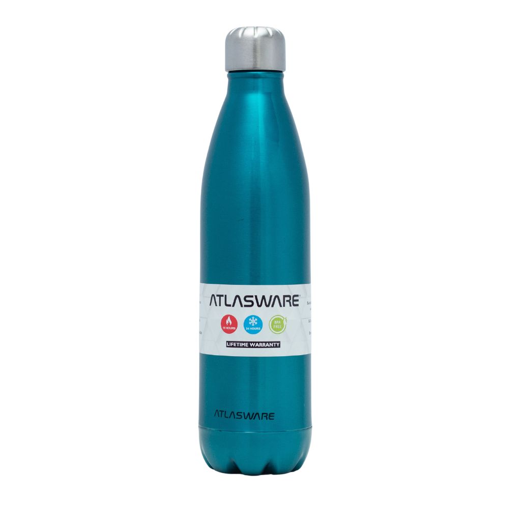 Atlasware 750 ml vlekvrye fles - verskillende kleure