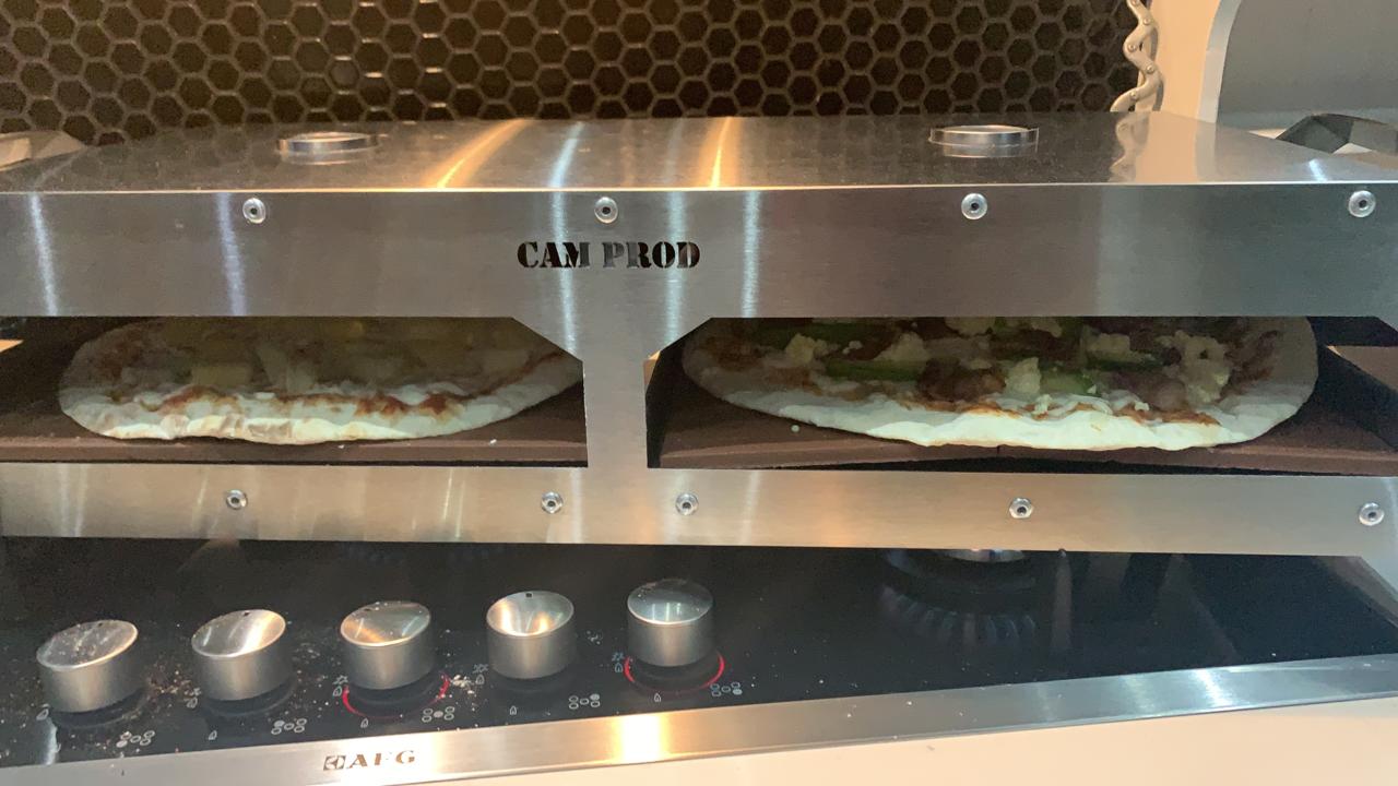 CAM Pizza Double Oven 