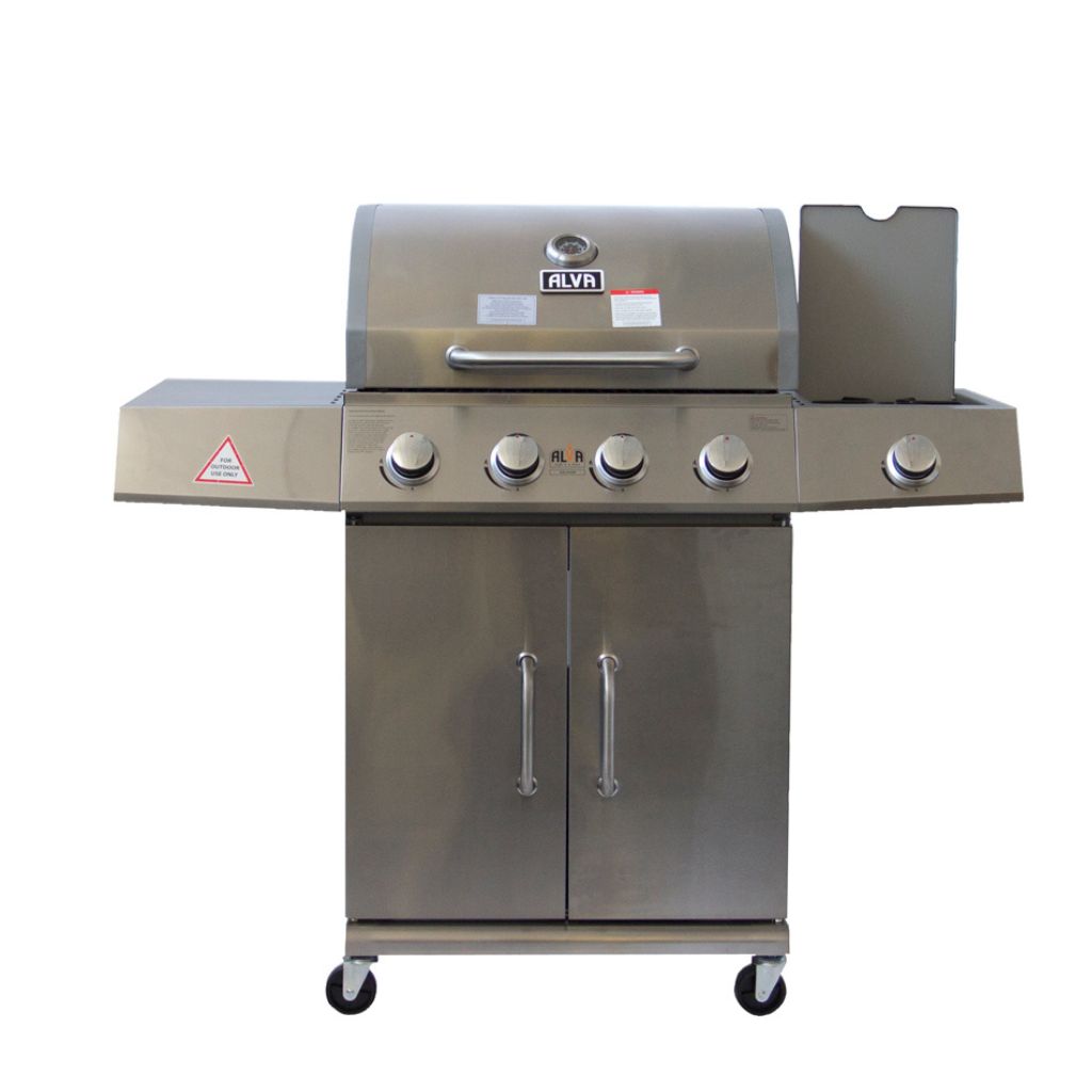 Kalahari 4 Burner BBQ with Side Burner