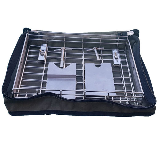 Madkon Box Braai Flat Basket Rotisserie