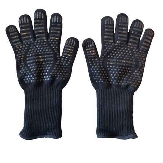 Heat Resistant (500°C) Gloves with Silicone