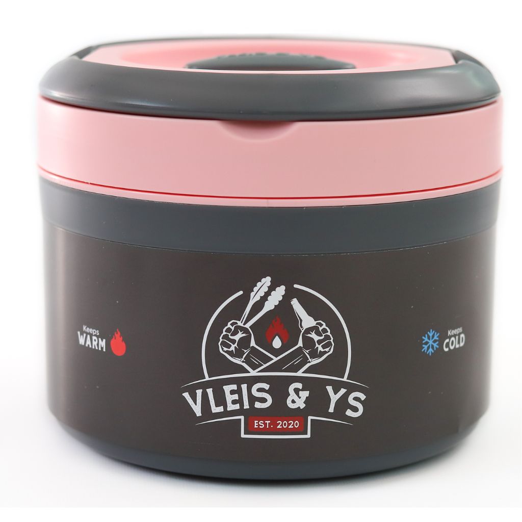 Vleis & Ys Pienk Thermo with Ice Closed 